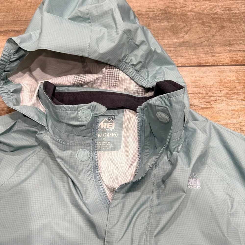 REI | Kids Large Light Blue Jacket